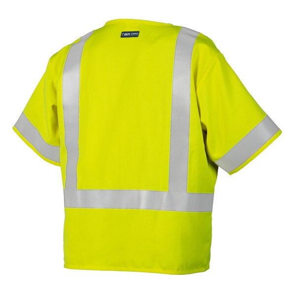 ML Kishigo FR Economy Hi-Vis Vest Class 3 in Hi-Vis Lime